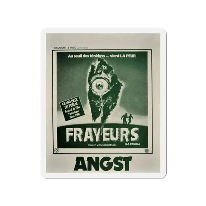 CITY OF THE LIVING DEAD (BELGIAN) 1980 Movie Poster - Refrigerator Magnet 3 Inch - The Sticker Space