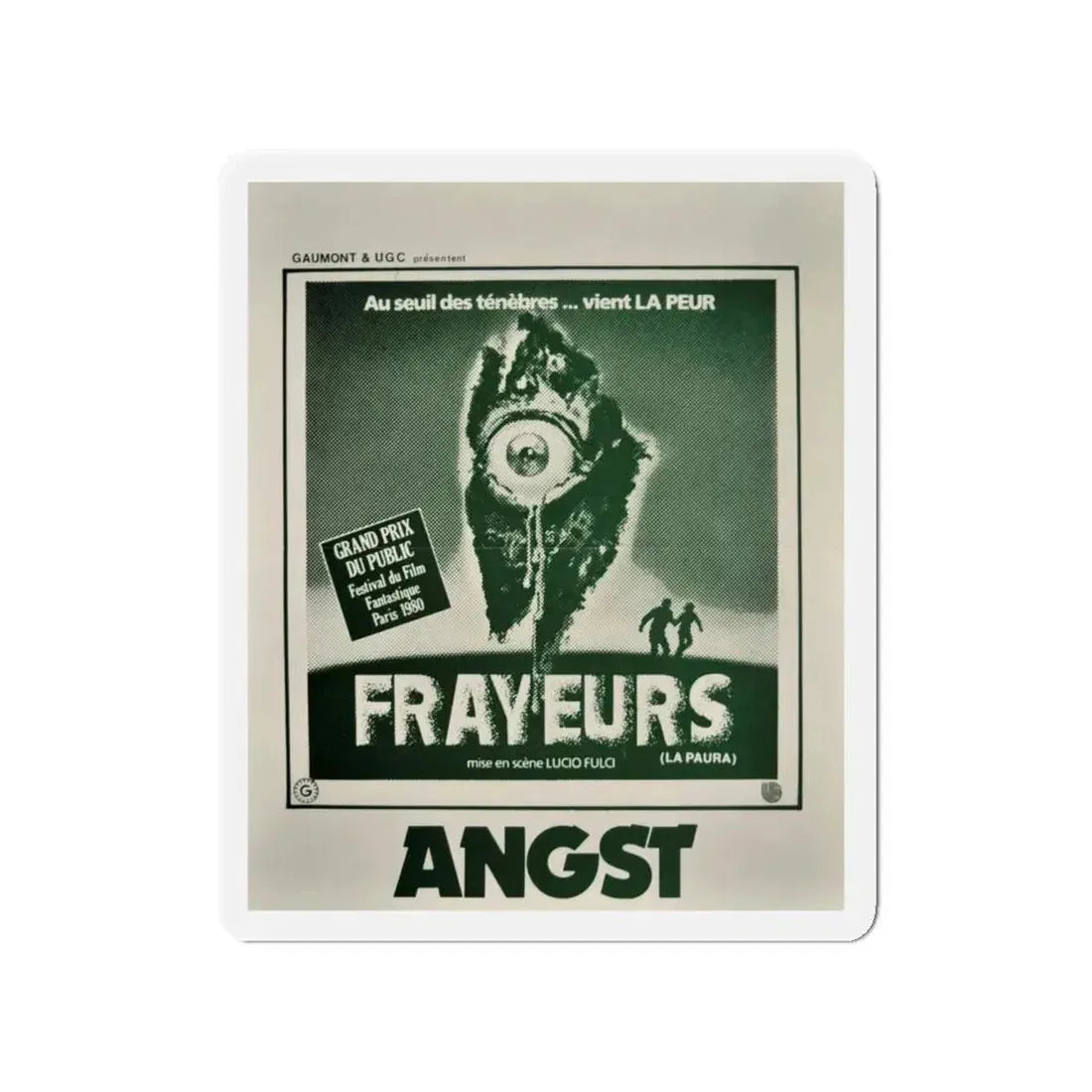 CITY OF THE LIVING DEAD (BELGIAN) 1980 Movie Poster - Refrigerator Magnet 4 Inch - The Sticker Space