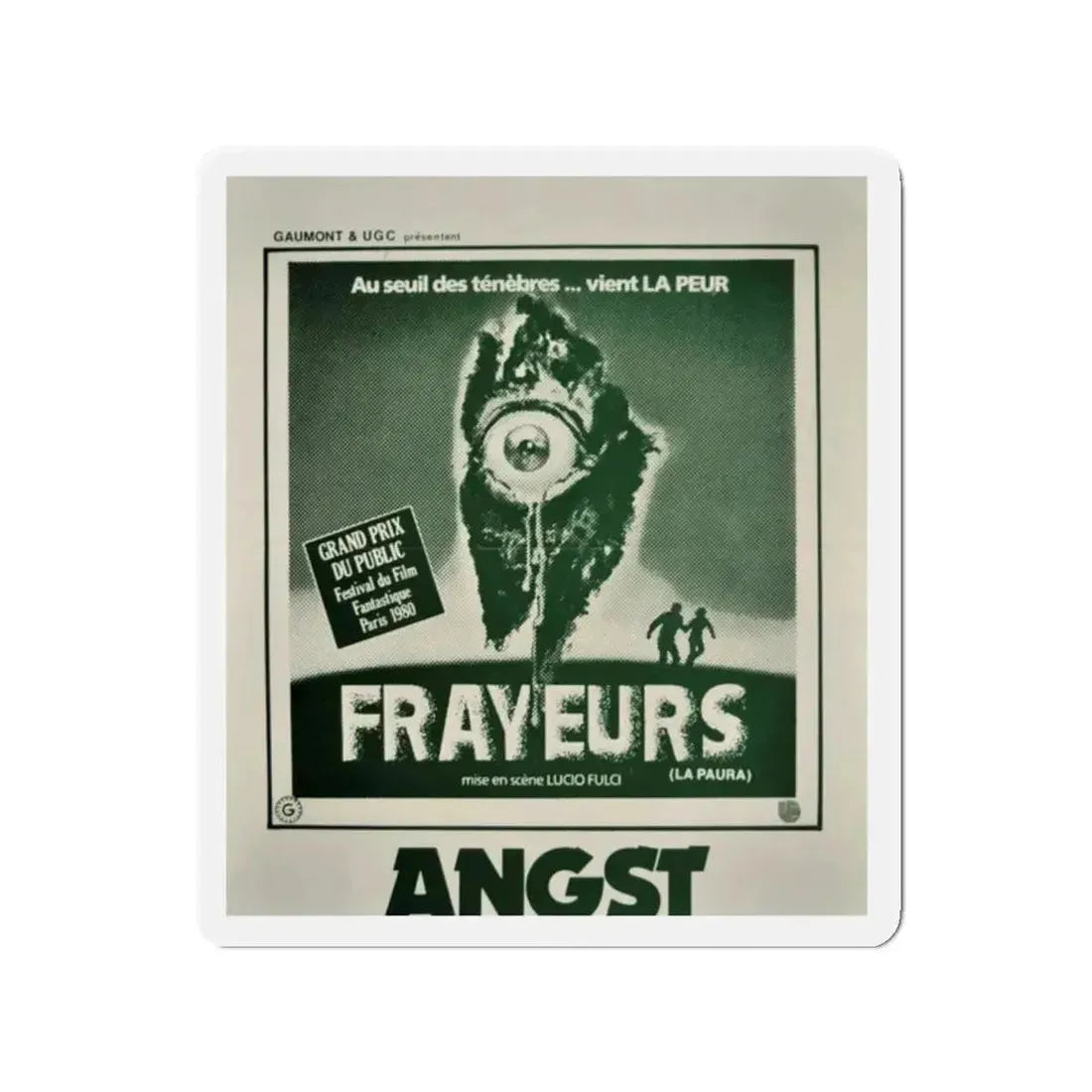 CITY OF THE LIVING DEAD (BELGIAN) 1980 Movie Poster - Refrigerator Magnet - The Sticker Space