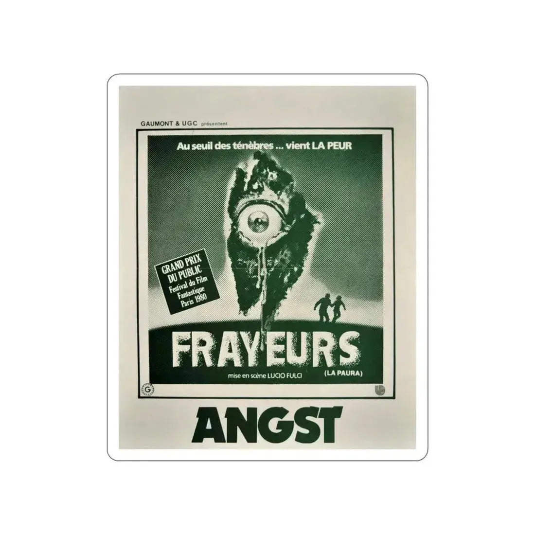 CITY OF THE LIVING DEAD (BELGIAN) 1980 Movie Poster STICKER Vinyl Die-Cut Decal 5 Inch - The Sticker Space