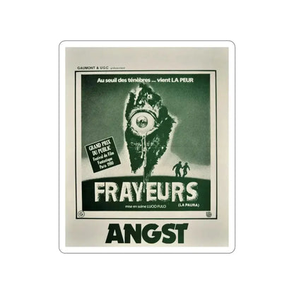 CITY OF THE LIVING DEAD (BELGIAN) 1980 Movie Poster STICKER Vinyl Die-Cut Decal - The Sticker Space