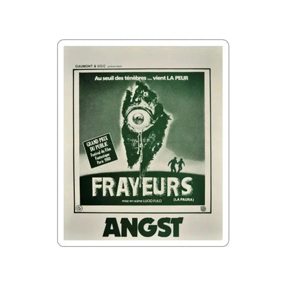 CITY OF THE LIVING DEAD (BELGIAN) 1980 Movie Poster STICKER Vinyl Die-Cut Decal - The Sticker Space