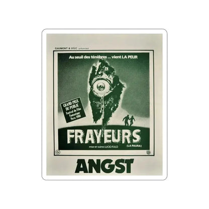 CITY OF THE LIVING DEAD (BELGIAN) 1980 Movie Poster STICKER Vinyl Die-Cut Decal - The Sticker Space