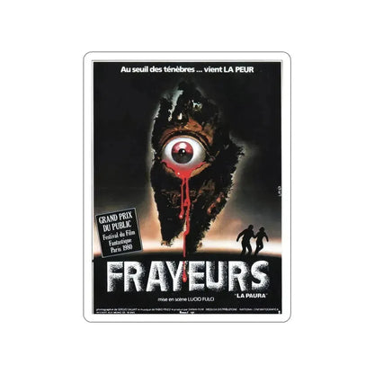 CITY OF THE LIVING DEAD (FRENCH) 1980 Movie Poster STICKER Vinyl Die-Cut Decal 6 Inch - The Sticker Space