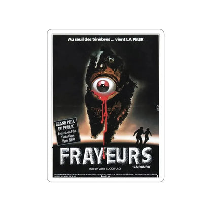 CITY OF THE LIVING DEAD (FRENCH) 1980 Movie Poster STICKER Vinyl Die-Cut Decal - The Sticker Space