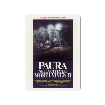 CITY OF THE LIVING DEAD (ITALIAN) 1980 Movie Poster - Refrigerator Magnet - The Sticker Space