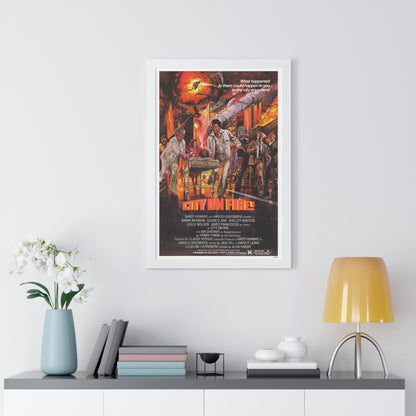 CITY ON FIRE 1979 - Framed Movie Poster-The Sticker Space