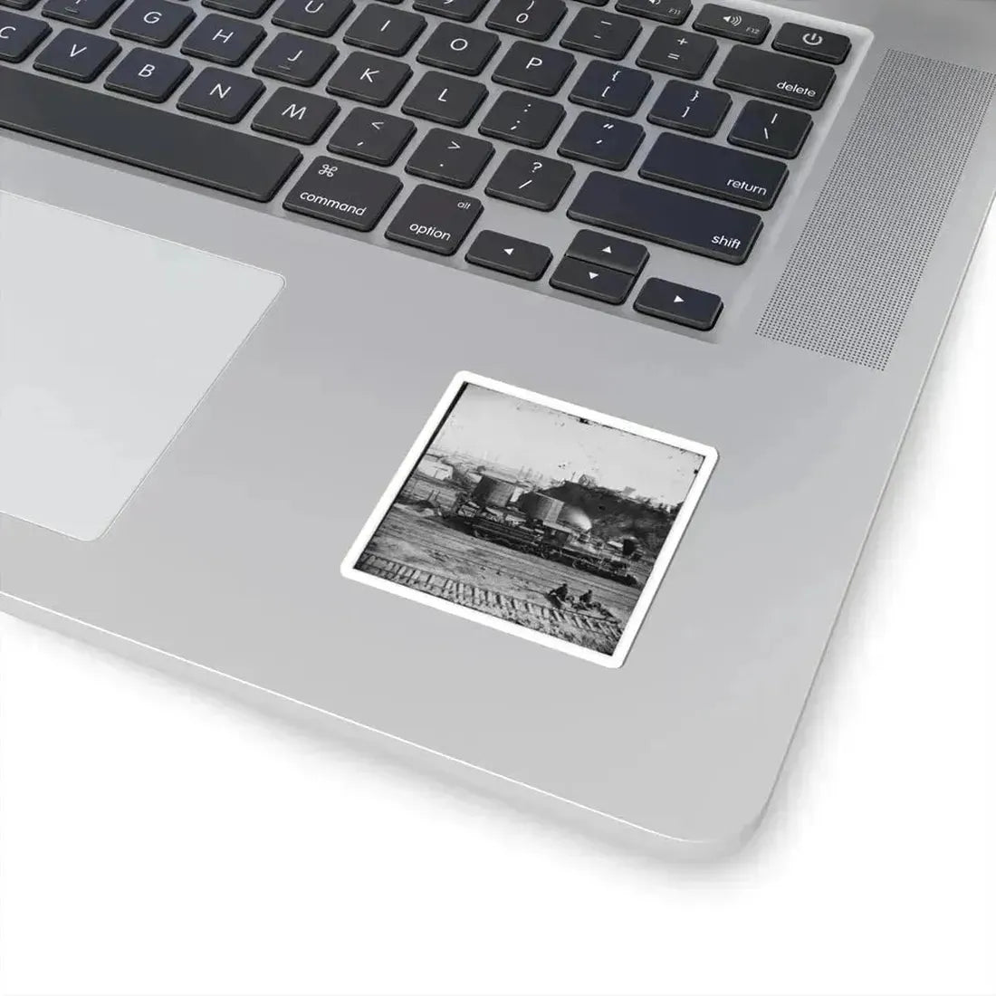 City Point, Va. Another Locomotive at the Same Point (U.S. Civil War) STICKER Vinyl Kiss-Cut Decal - The Sticker Space