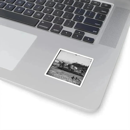 City Point, Va. Another Locomotive at the Same Point (U.S. Civil War) STICKER Vinyl Kiss-Cut Decal - The Sticker Space