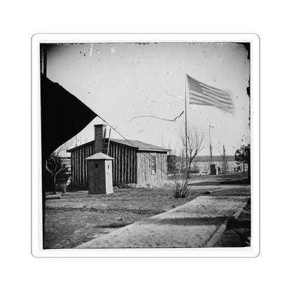 City Point, Va. Rear View of Gen. Ulysses S. Grant's Headquarters (U.S. Civil War) STICKER Vinyl Kiss-Cut Decal 6 Inch White - The Sticker Space