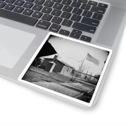 City Point, Va. Rear View of Gen. Ulysses S. Grant's Headquarters (U.S. Civil War) STICKER Vinyl Kiss-Cut Decal - The Sticker Space