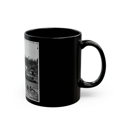 City Point, Va. Another Locomotive At The Same Point (U.S. Civil War) Black Coffee Mug