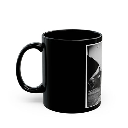 City Point, Va. Rear View Of Gen. Ulysses S. Grant's Headquarters (U.S. Civil War) Black Coffee Mug