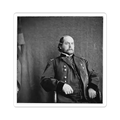 City Point, Virginia. General Rufus Ingalls, U.S.A. (U.S. Civil War) STICKER Vinyl Kiss-Cut Decal 2 Inch White - The Sticker Space