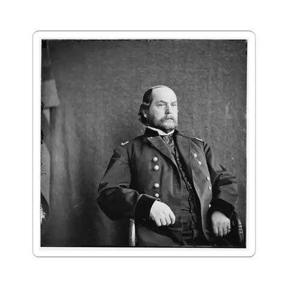 City Point, Virginia. General Rufus Ingalls, U.S.A. (U.S. Civil War) STICKER Vinyl Kiss-Cut Decal 3 Inch White - The Sticker Space