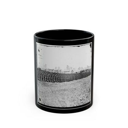 City Point, Virginia (Vicinity). Park Of Army Wagon Wheels (U.S. Civil War) Black Coffee Mug