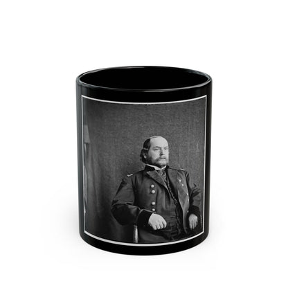 City Point, Virginia. General Rufus Ingalls, U.S.A. (U.S. Civil War) Black Coffee Mug