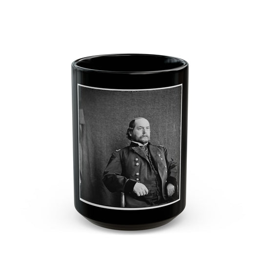 City Point, Virginia. General Rufus Ingalls, U.S.A. (U.S. Civil War) Black Coffee Mug