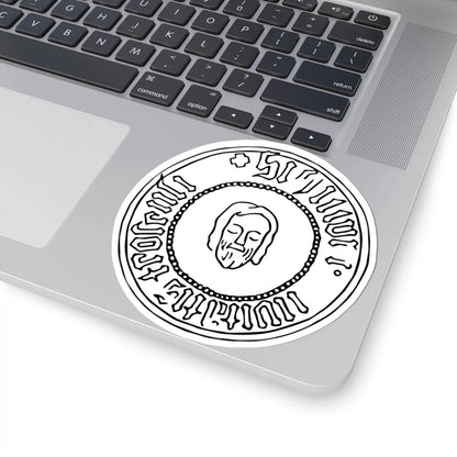 City seal of Trakai 1491 (Lithuania) (Coat of Arms) STICKER Vinyl Kiss-Cut Decal - The Sticker Space