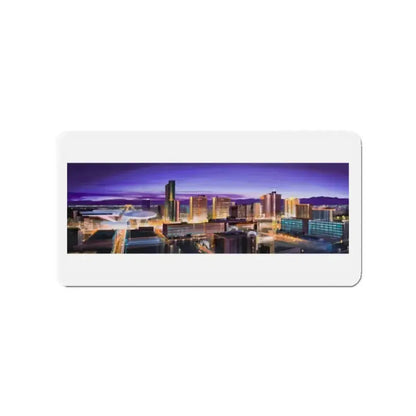 Cityscape (Magazine Illustration) Refrigerator Magnet - The Sticker Space