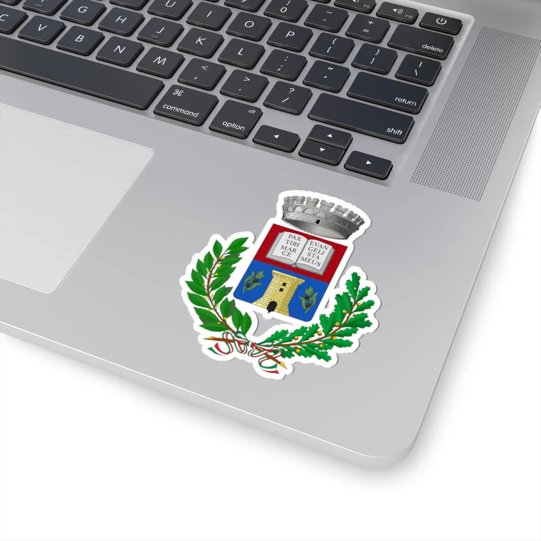 Civezza-Stemma (Italy) (Coat of Arms) STICKER Vinyl Kiss-Cut Decal - The Sticker Space