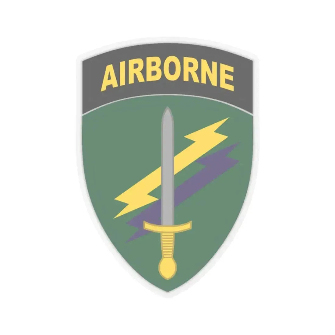 Civil Affairs and Psychological Operations Command Airborne (U.S. Army) STICKER Vinyl Kiss-Cut Decal 6 Inch Transparent - The Sticker Space