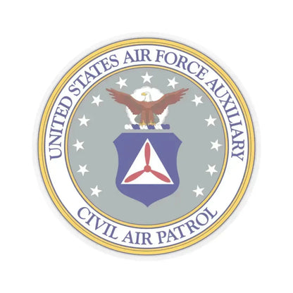 Civil Air Patrol - STICKER Vinyl Kiss-Cut Decal 2 Inch Transparent - The Sticker Space