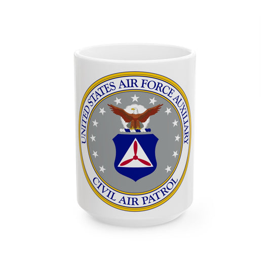 Civil Air Patrol - White Coffee Mug-15oz-The Sticker Space