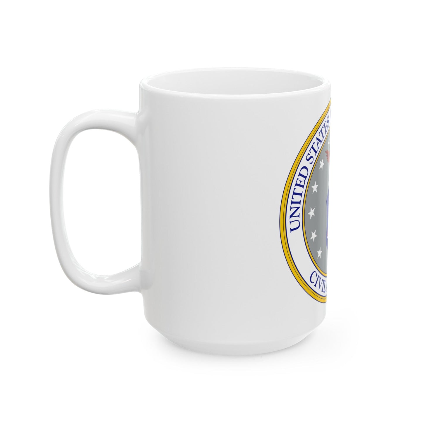 Civil Air Patrol - White Coffee Mug-The Sticker Space