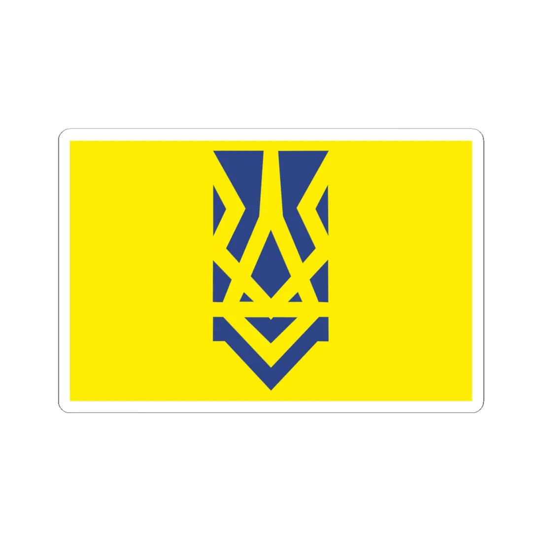 Civil Corps (Ukraine) STICKER Vinyl Kiss-Cut Decal 6 Inch White - The Sticker Space