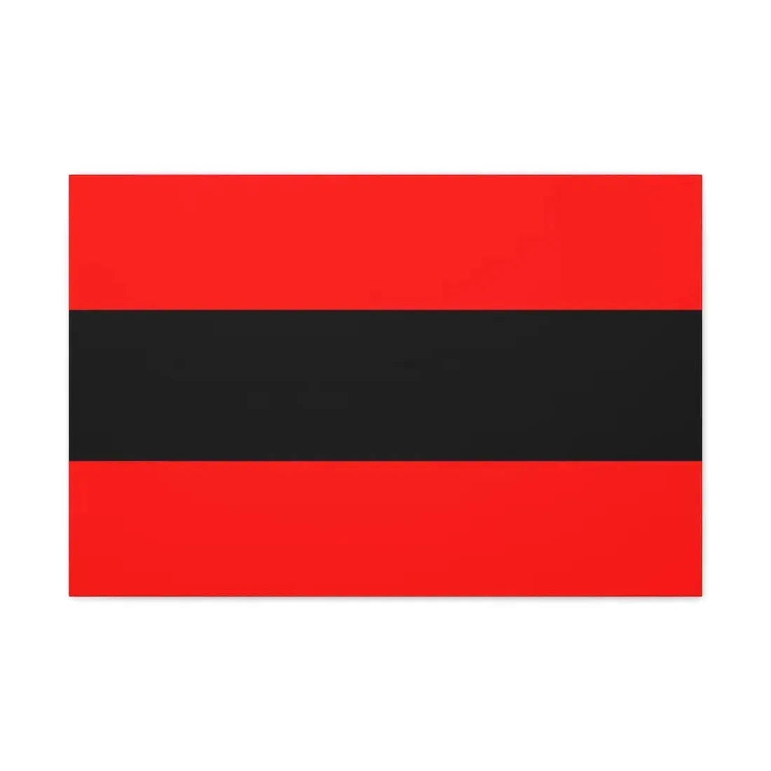Civil Ensign of Albania - Canvas Wall Art 30" x 20" 1.25" - The Sticker Space