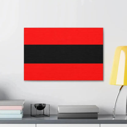 Civil Ensign of Albania - Canvas Wall Art - The Sticker Space