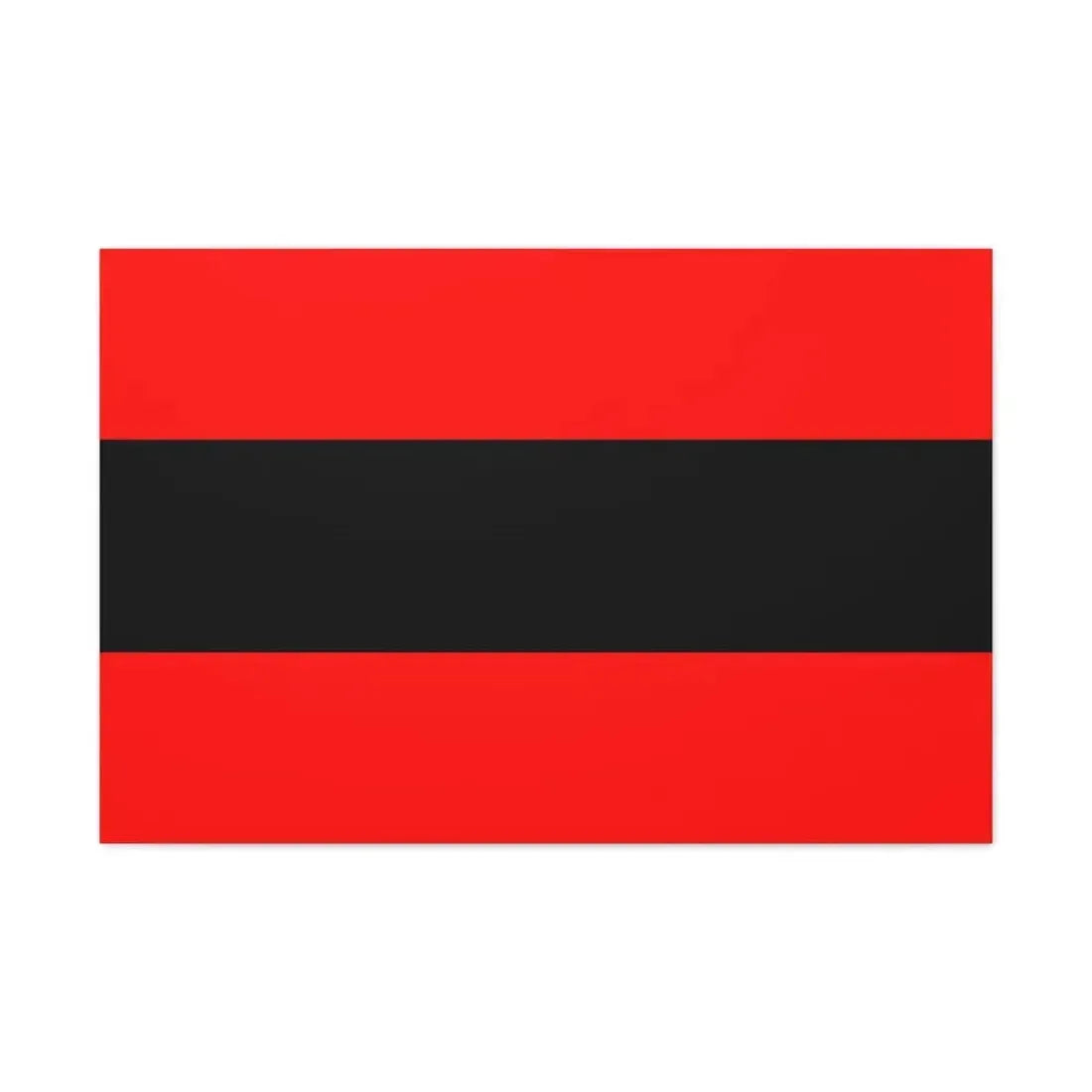 Civil Ensign of Albania - Canvas Wall Art - The Sticker Space