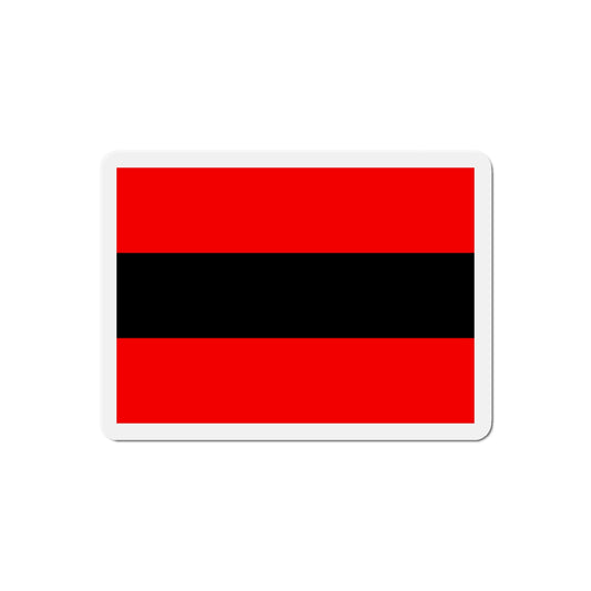 Civil Ensign of Albania - Die-Cut Magnet-6 × 6"-The Sticker Space