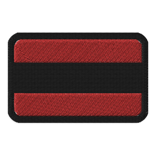 Civil Ensign of Albania - Embroidered Patch-The Sticker Space