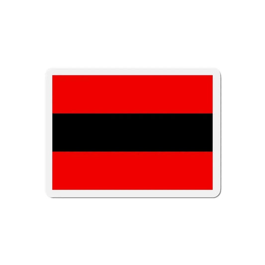 Civil Ensign of Albania - Refrigerator Magnet 2 Inch - The Sticker Space