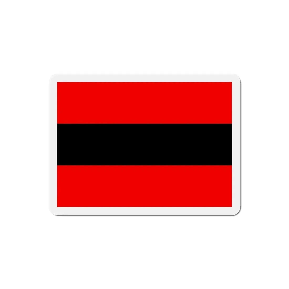 Civil Ensign of Albania - Refrigerator Magnet 2 Inch - The Sticker Space