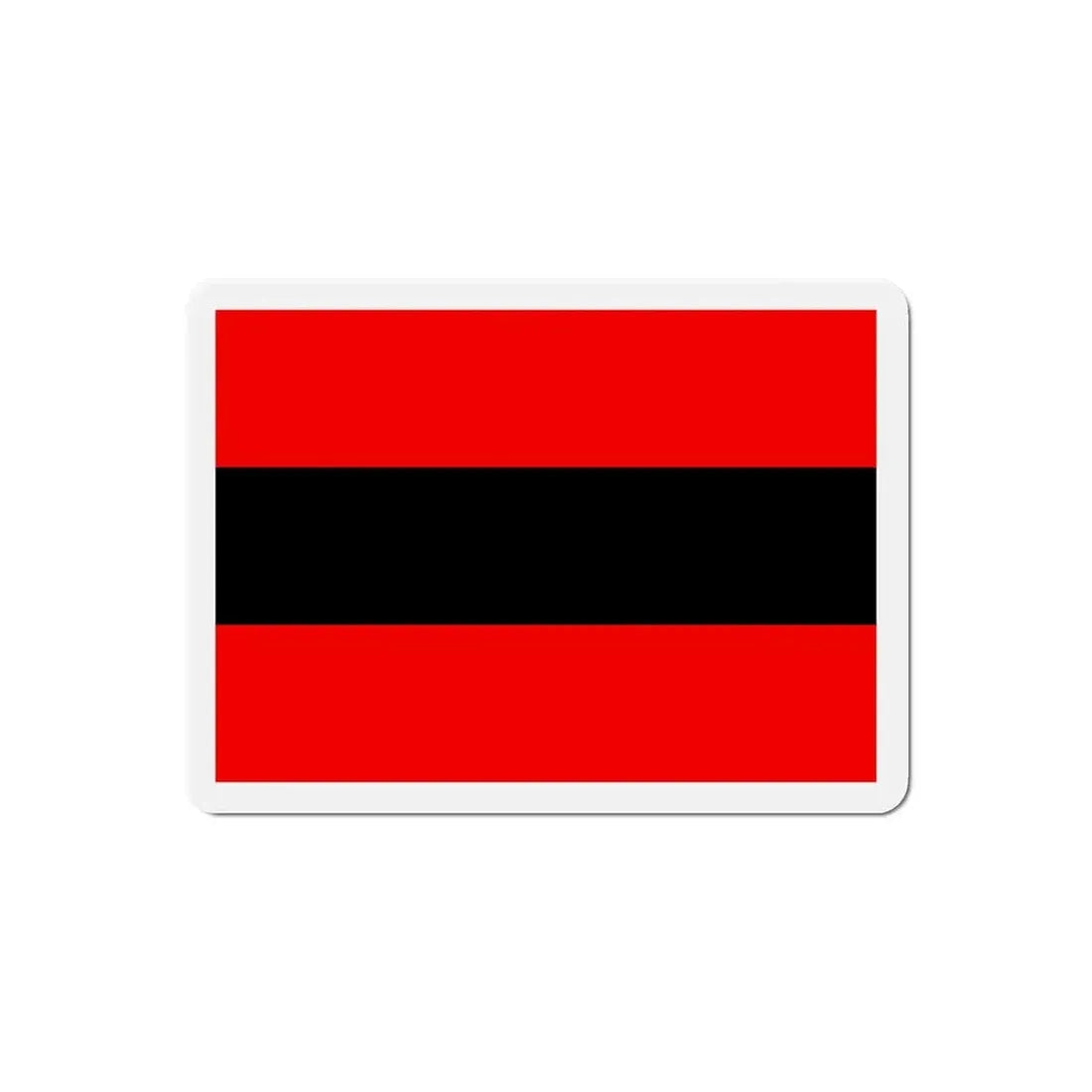 Civil Ensign of Albania - Refrigerator Magnet - The Sticker Space