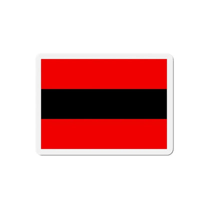 Civil Ensign of Albania - Refrigerator Magnet - The Sticker Space