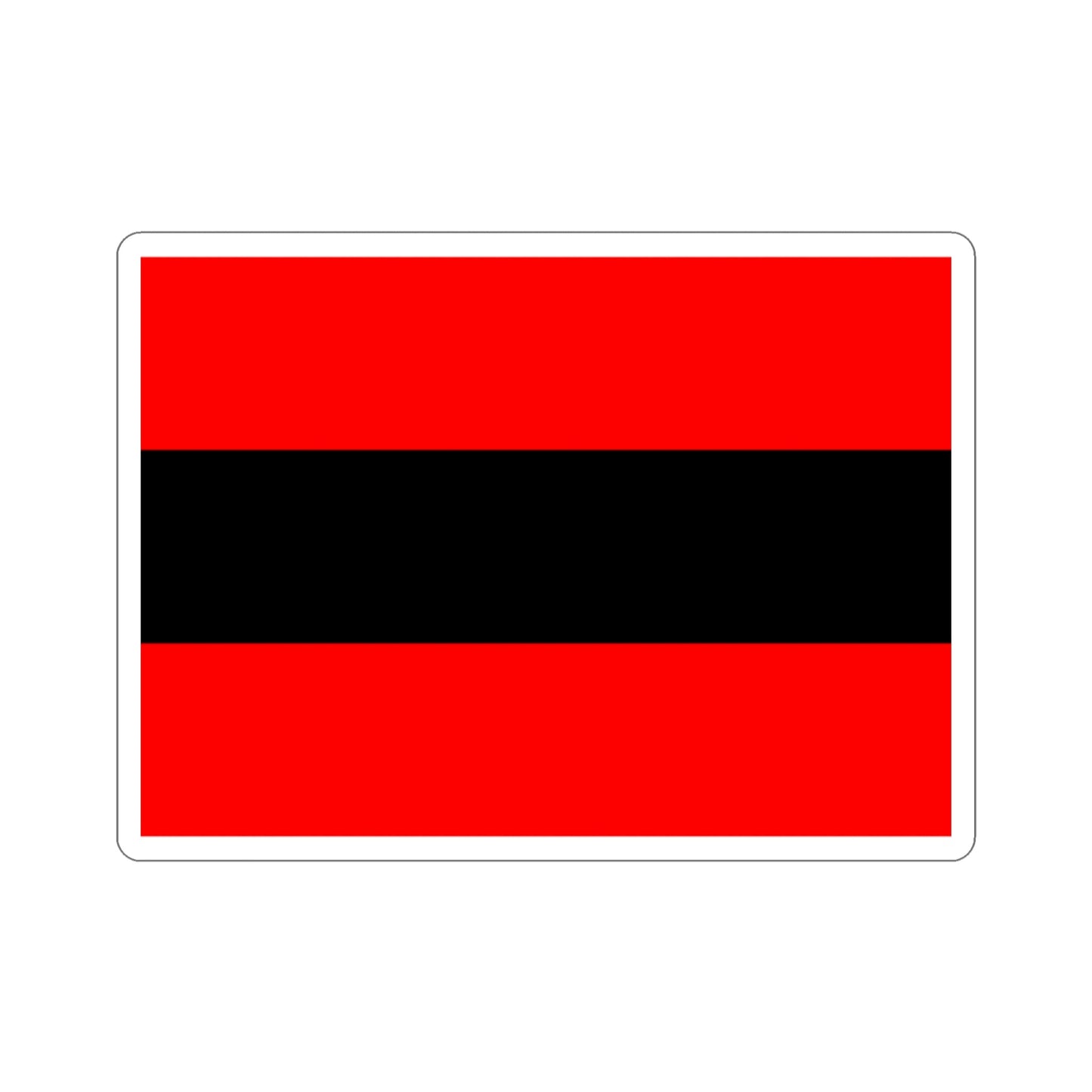 Civil Ensign of Albania STICKER Vinyl Die-Cut Decal-2 Inch-The Sticker Space