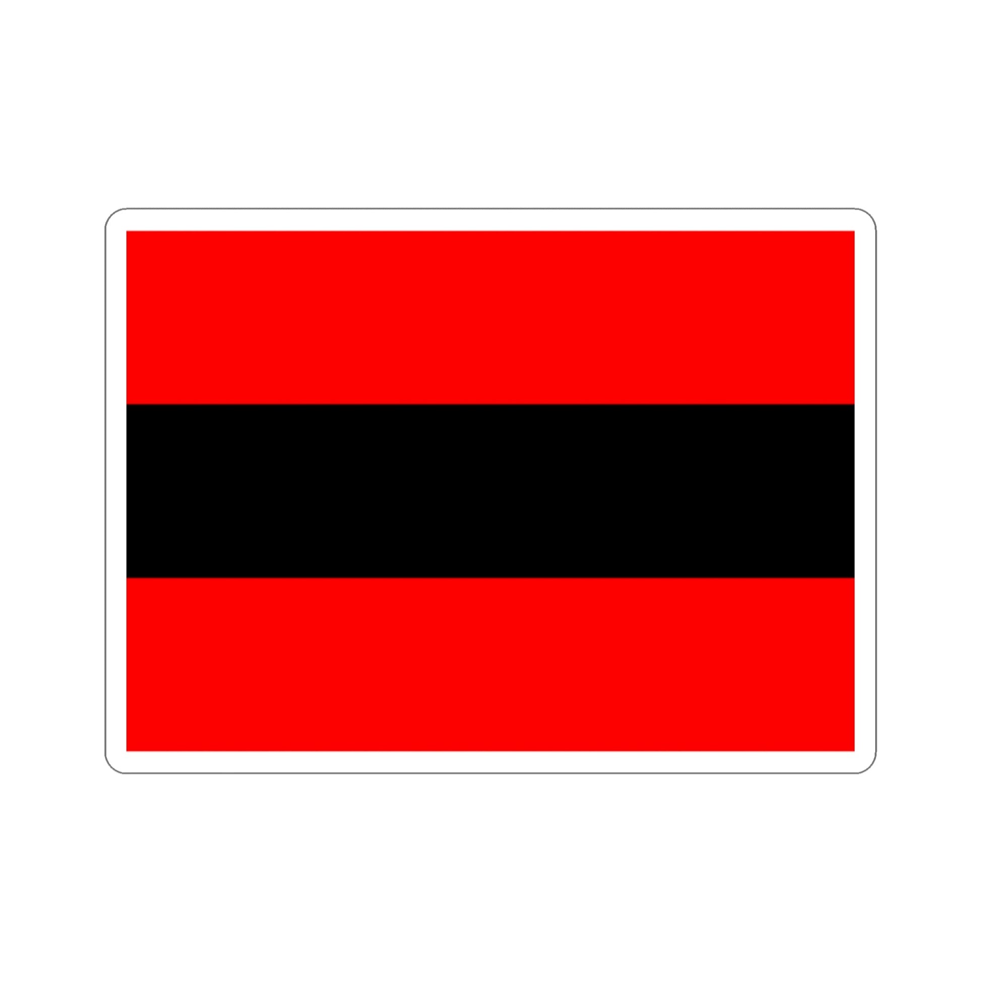 Civil Ensign of Albania STICKER Vinyl Die-Cut Decal-2 Inch-The Sticker Space