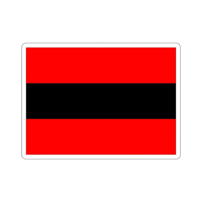 Civil Ensign of Albania STICKER Vinyl Die-Cut Decal 3 Inch - The Sticker Space