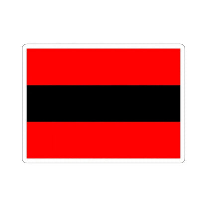 Civil Ensign of Albania STICKER Vinyl Die-Cut Decal 4 Inch - The Sticker Space