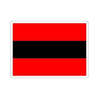 Civil Ensign of Albania STICKER Vinyl Die-Cut Decal-4 Inch-The Sticker Space