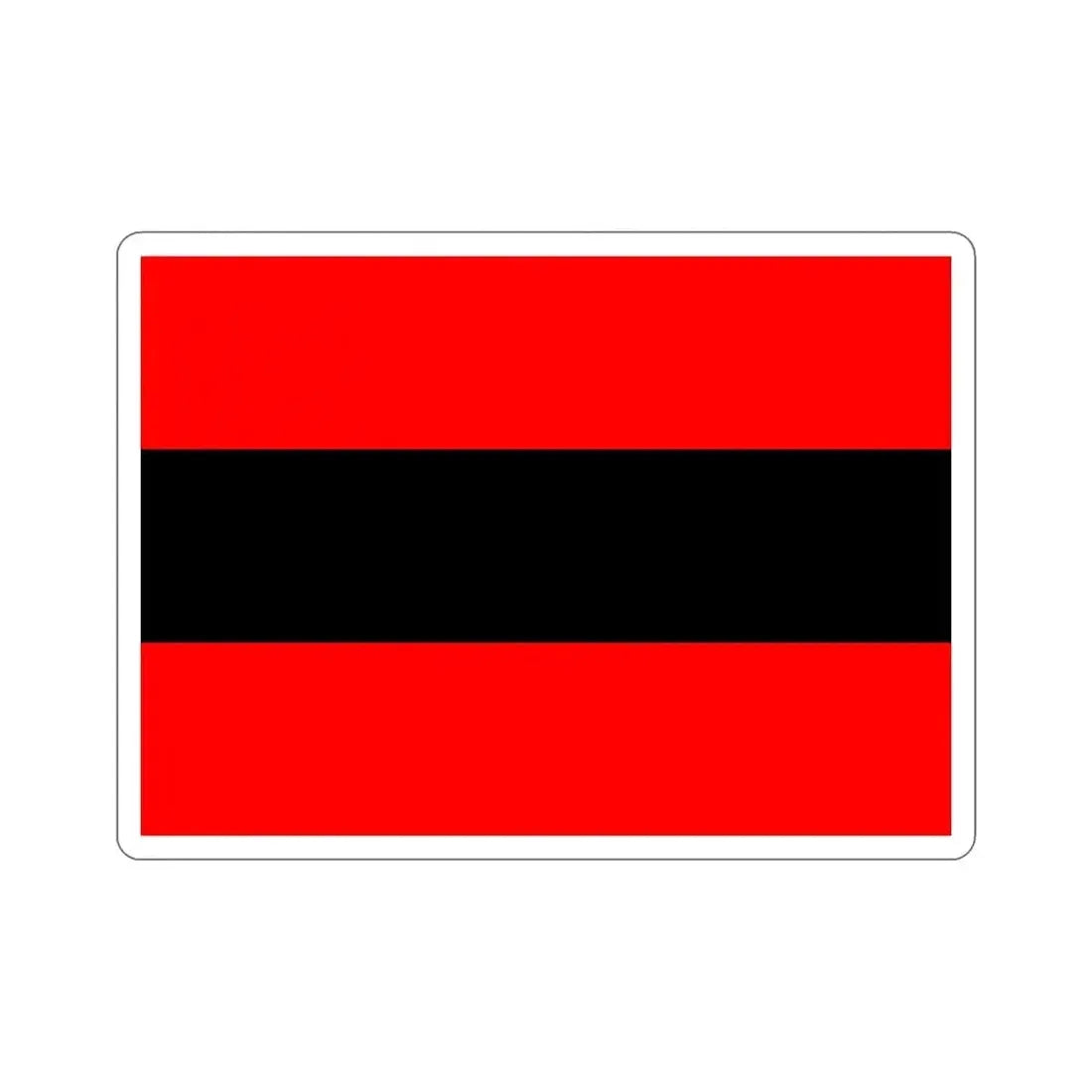 Civil Ensign of Albania STICKER Vinyl Die-Cut Decal 5 Inch - The Sticker Space