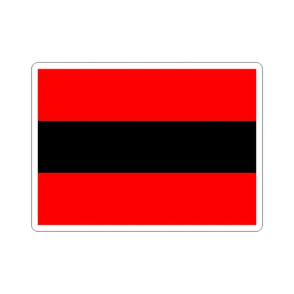 Civil Ensign of Albania STICKER Vinyl Die-Cut Decal-5 Inch-The Sticker Space