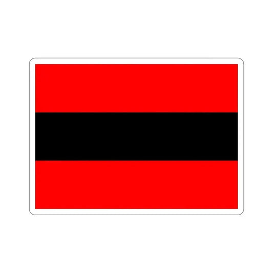 Civil Ensign of Albania STICKER Vinyl Die-Cut Decal 6 Inch - The Sticker Space
