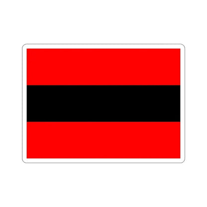 Civil Ensign of Albania STICKER Vinyl Die-Cut Decal 6 Inch - The Sticker Space