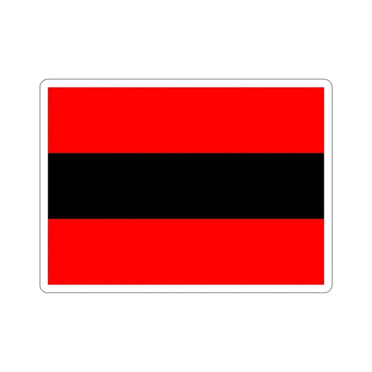 Civil Ensign of Albania STICKER Vinyl Die-Cut Decal 6 Inch - The Sticker Space