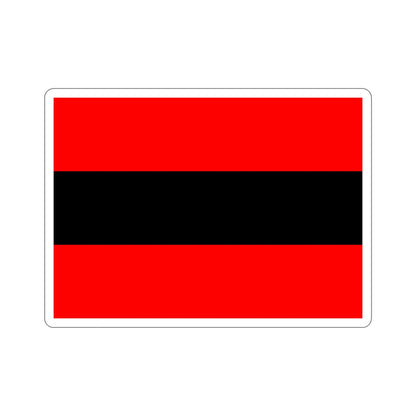 Civil Ensign of Albania STICKER Vinyl Die-Cut Decal-6 Inch-The Sticker Space